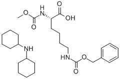 METHOXYCARBONYL-LYS(Z)-OH DCHA 结构式