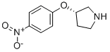3-(S)-(4-NITROPHENOXY)PYRROLIDINE 结构式