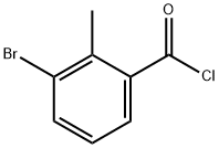 3-溴-2-甲基苯甲酰氯 结构式