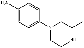 Benzenamine, 4-(3-methyl-1-piperazinyl)- (9CI) 结构式