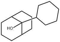 9-CYCLOHEXYLBICYCLO[3.3.1]NONAN-9-OL 结构式