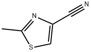 2-甲基-1,3-噻唑-4-甲腈 结构式