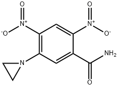 5-(1-氮杂环丙基)-2,4-二硝基苯甲酰胺 结构式