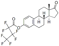 Estrone heptafluorobutyrate 结构式