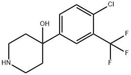 4-[4-Chloro-3-(trifluoromethyl)phenyl]-4-hydroxypiperidine