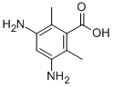 3,5-二氨基-2,6-二甲基苯甲酸 结构式