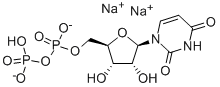 尿苷-5'-二磷酸钠盐 结构式