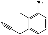 3-氨基-2-甲基苯甲腈 结构式