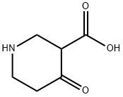 4-氧代哌啶-3-甲酸 结构式