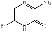 3-氨基-6-溴-2(1H)-吡嗪酮 结构式