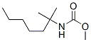 Carbamic  acid,  (1,1-dimethylhexyl)-,  methyl  ester  (9CI) 结构式