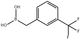 3-(TRIFLUOROMETHYL)BENZYL)BORONIC ACID 结构式