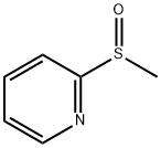 2-(甲基亚磺酰基)吡啶 结构式
