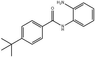 N-(2-AMINOPHENYL)-4-TERT-BUTYLBENZAMIDE 结构式