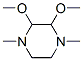 Piperazine, 2,3-dimethoxy-1,4-dimethyl- (8CI,9CI) 结构式