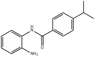 N-(2-AMINOPHENYL)-4-(1-METHYLETHYL)-BENZAMIDE 结构式