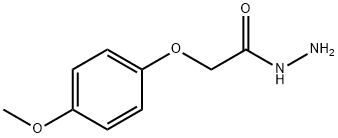 2-(4-甲氧基苯氧基)乙烷肼 结构式