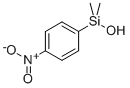 DIMETHYL(4-NITROPHENYL)SILANOL 结构式