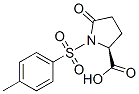 5-OXO-1-[(P-TOLYL)SULPHONYL]-L-PROLINE 结构式