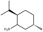 Cyclohexanamine, 5-methyl-2-(1-methylethyl)-, (2R,5S)- (9CI) 结构式