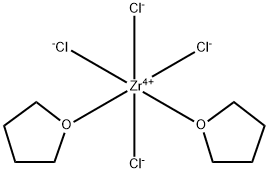 四氯双(四氢呋喃)合锆 结构式