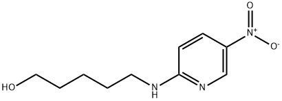 5-AMINO-N-(5-NITROPYRIDIN-2-YL)PENTANOL 结构式