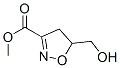 3-Isoxazolecarboxylicacid,4,5-dihydro-5-(hydroxymethyl)-,methylester(9CI) 结构式