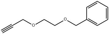 ((2-(丙-2-炔-1-基氧基)乙氧基)甲基)苯 结构式