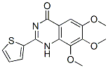 4(1H)-Quinazolinone,  6,7,8-trimethoxy-2-(2-thienyl)-  (9CI) 结构式