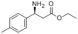 (S)-3-AMINO-3-(4-TOLYL)PROPIONIC ACID ETHYL ESTER 结构式