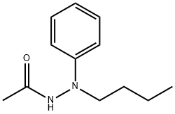 N'-BUTYL-N'-PHENYLACETOHYDRAZIDE 结构式