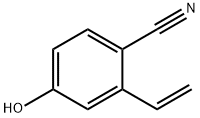Benzonitrile, 2-ethenyl-4-hydroxy- (9CI) 结构式