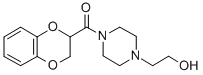 (2,3-DIHYDROBENZO[B][1,4]DIOXIN-2-YL)(4-(2-HYDROXYETHYL)PIPERAZIN-1-YL) METHANONE 结构式