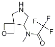 AcetaMide, 2,2,2-trifluoro-N-Methyl-N-2-oxa-6-azaspiro[3.4]oct-8-yl- 结构式