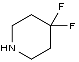 4,4-二氟哌啶 结构式