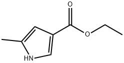 2-甲基-4-甲酸吡咯乙酯 结构式