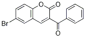 3-苯并基-6-溴-2H-色烯-2-酮 结构式