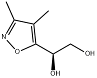 1,2-Ethanediol,1-(3,4-dimethyl-5-isoxazolyl)-,(1R)-(9CI) 结构式