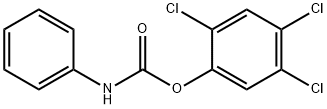 Carbanilic acid 2,4,5-trichlorophenyl ester 结构式
