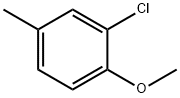 3-氯-4-甲氧基甲苯 结构式