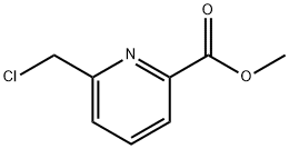 6-(氯甲基)吡啶甲酸甲酯 结构式