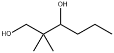 2,2-DIMETHYLHEXANE-1,3-DIOL 结构式