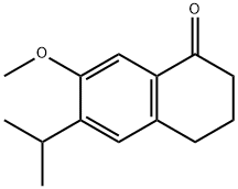 6-Isopropyl-7-methoxy-1-tetralone 结构式