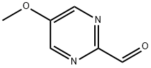 5-甲氧基-2-嘧啶甲醛 结构式
