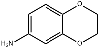 6-氨基-1,4-苯并二氧杂环 结构式