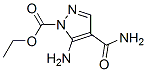 1H-Pyrazole-1-carboxylicacid,5-amino-4-(aminocarbonyl)-,ethylester(9CI) 结构式