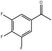 3,4,5-三氟苯乙酮 结构式