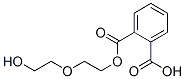 2-[2-(2-HYDROXYETHOXY)ETHOXYCARBONYL]BENZOIC ACID 结构式