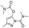 DIMETHYLCARBAMIC ACID, ESTER WITH 5-HYDROXY-N,N,3-TRIMETHYLPYRAZOLE-1-CARBOXAMIDE 结构式