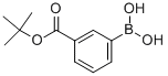 3-(叔丁氧基羰基)-苯硼酸 结构式